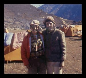 My father with Tenzing Norgay